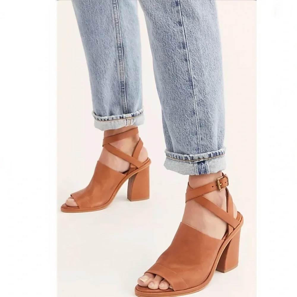 Free People See Ya There Suede Heel